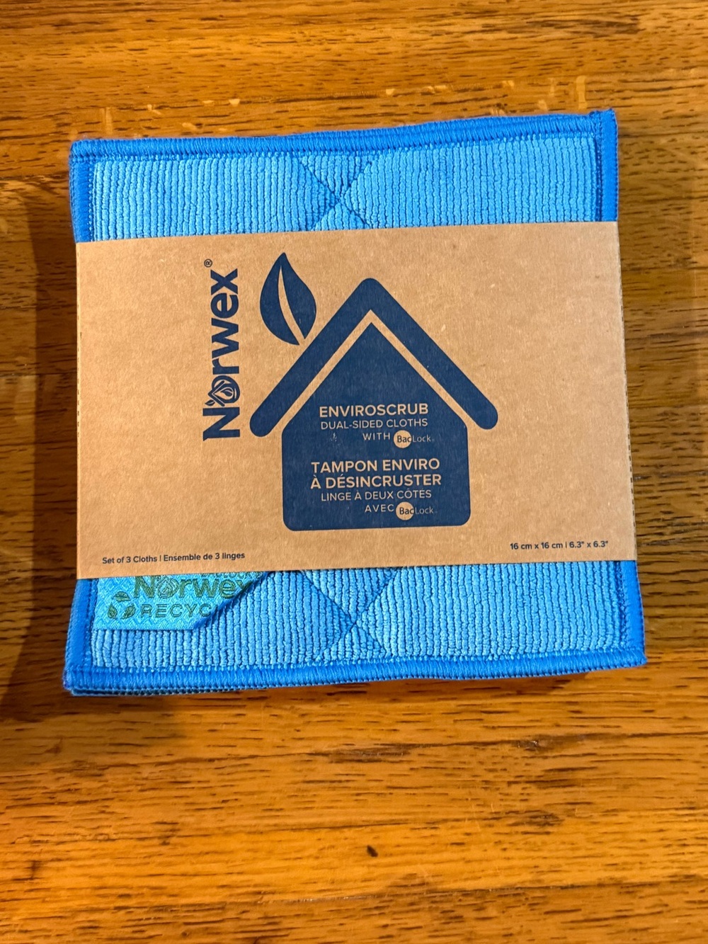Norwex EnviroScrub LE Marine Set of 3 NWT